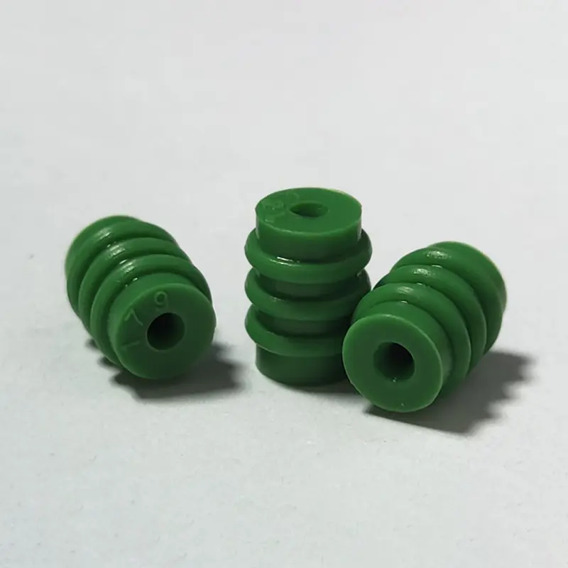 1,3 mm grøn silikone plug