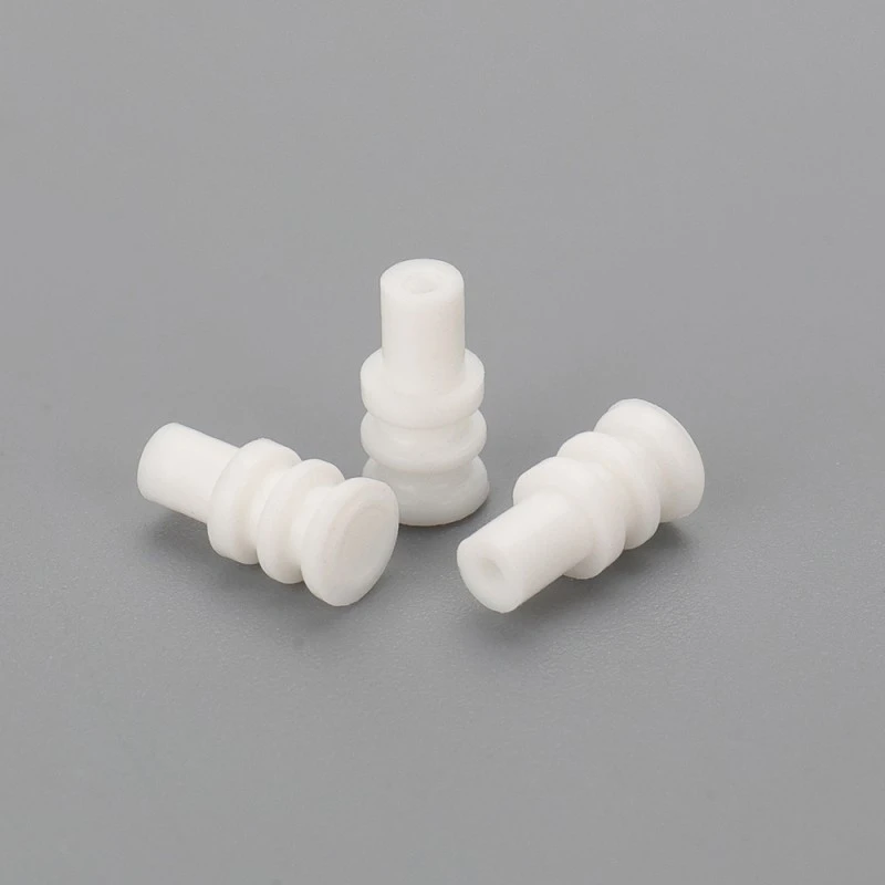 Hvid gummikonnektorforsegling